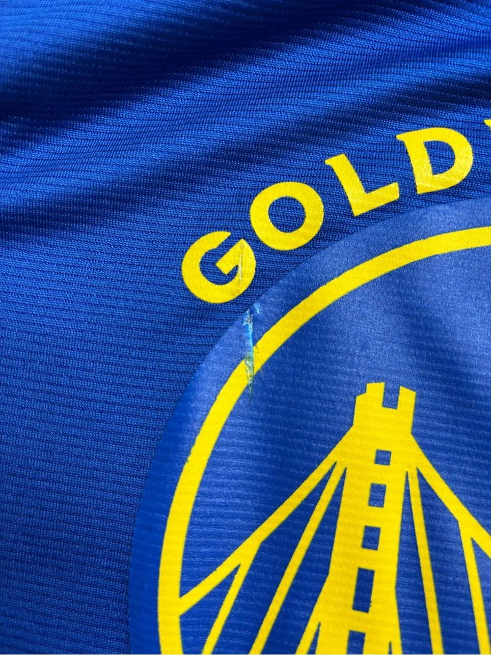 NBA Golden State Warriors Blue & Yellow Kids Jersey